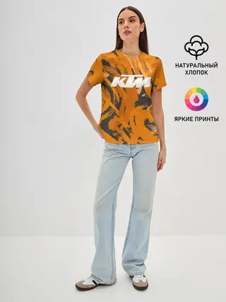 Женская базовая футболка / KTM | КТМ