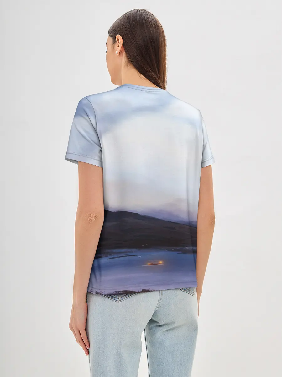 Женская базовая футболка / DEATH STRANDING