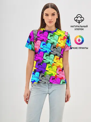 Женская базовая футболка / ROBLOX