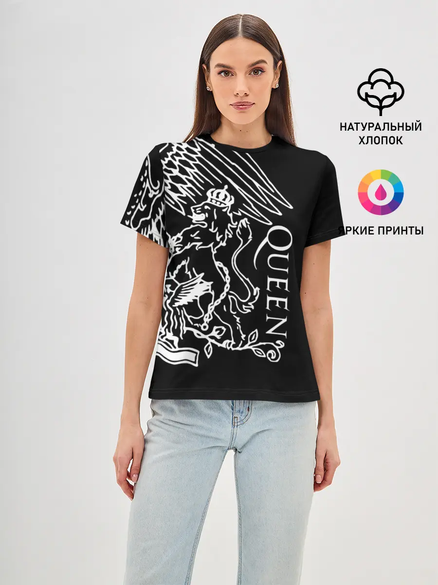 Женская базовая футболка / Queen