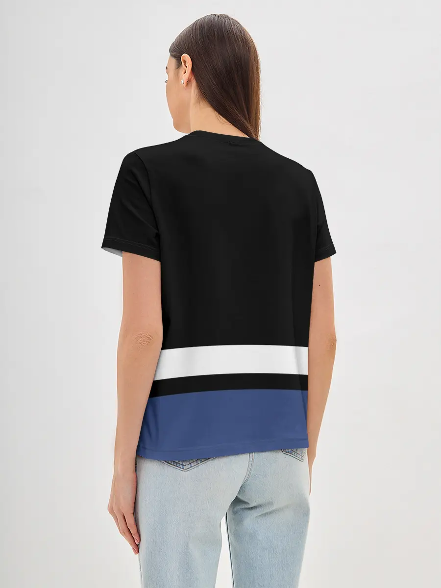 Женская базовая футболка / Тампа-Бэй Лайтнинг