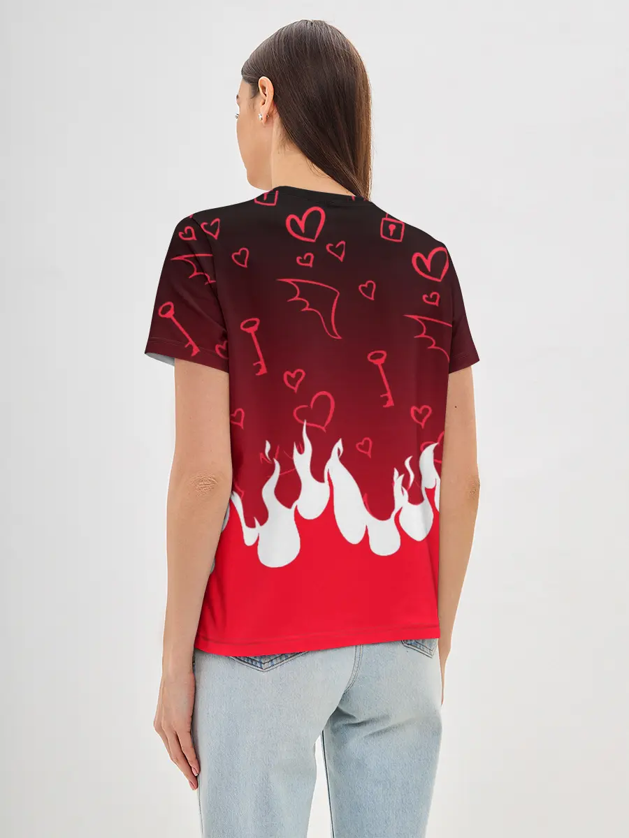 Женская базовая футболка / ОТЕЛЬ ХАЗБИН ЧАРЛИ