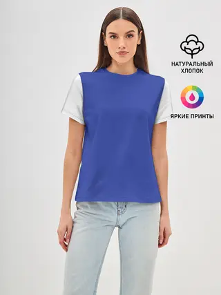 Женская базовая футболка / NEON GRADIENT FITNESS UNIFORM