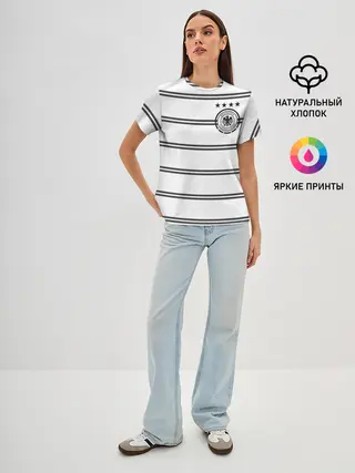 Женская базовая футболка / Сборная Германии Евро 2020