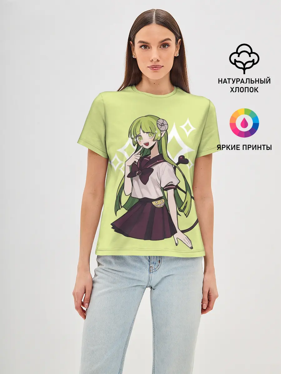 Женская базовая футболка / Валак Клара