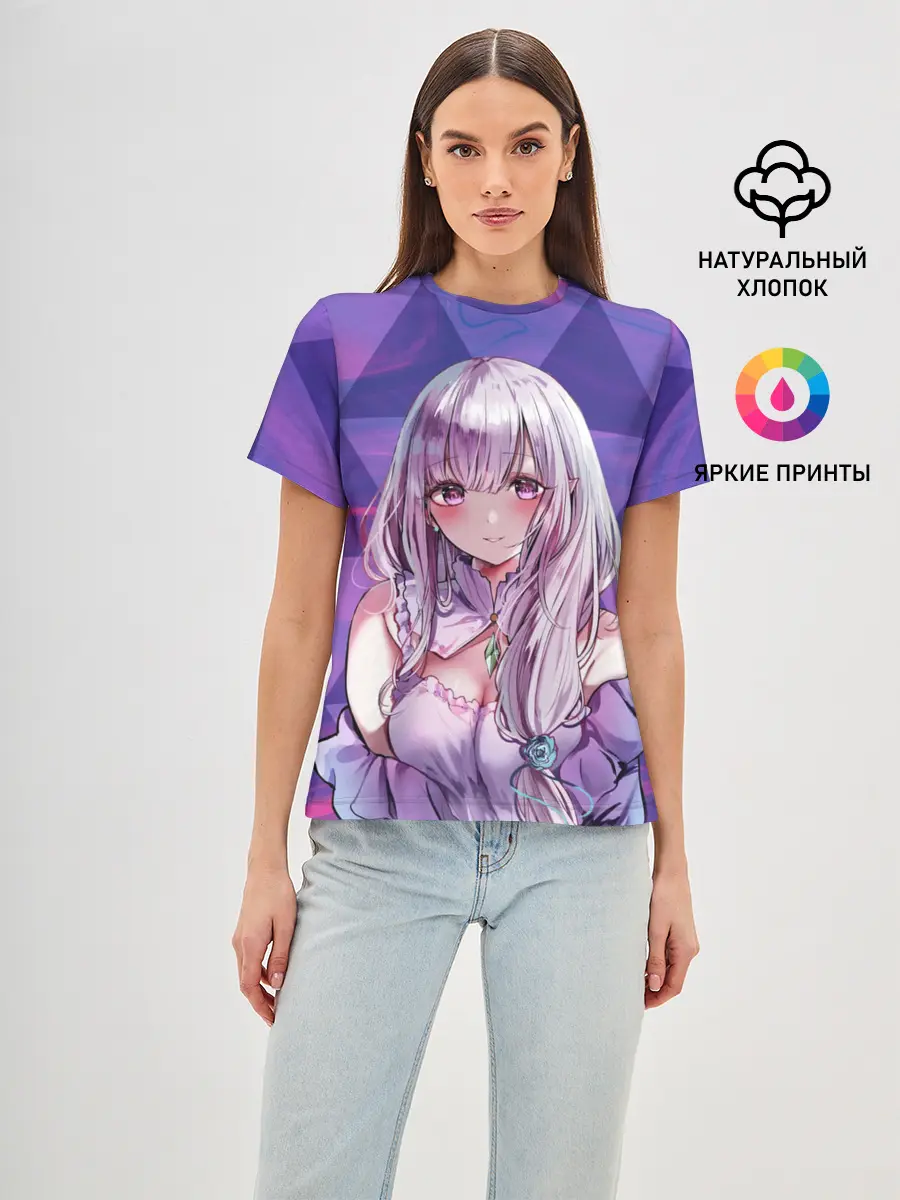 Женская базовая футболка / Эмилия