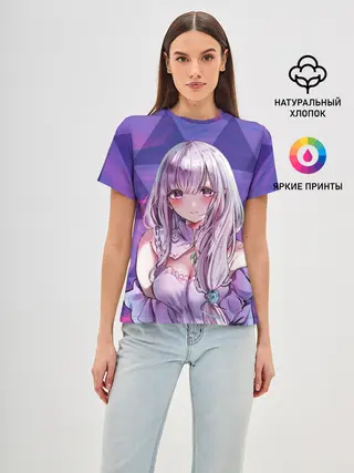 Женская базовая футболка / Эмилия