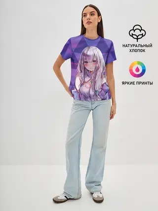 Женская базовая футболка / Эмилия