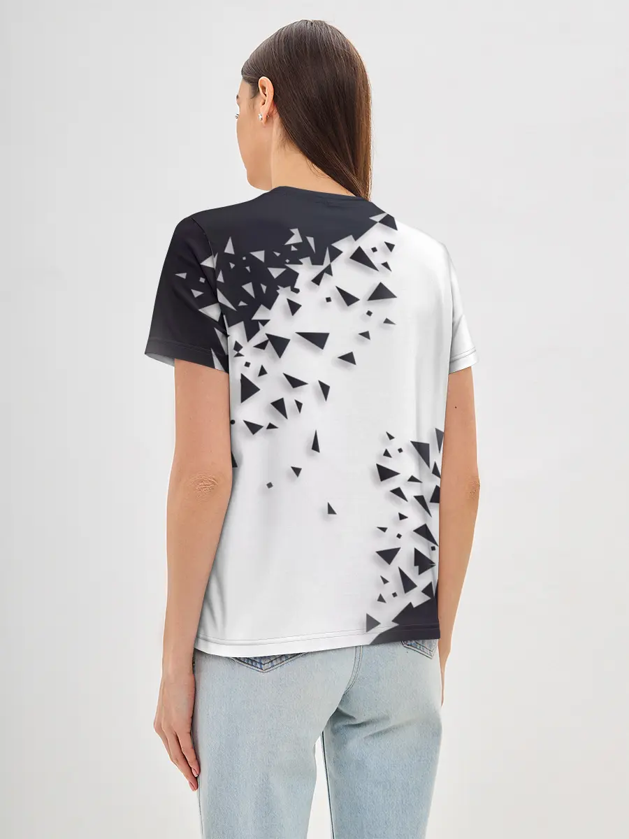 Женская базовая футболка / PUBG Jacket Black