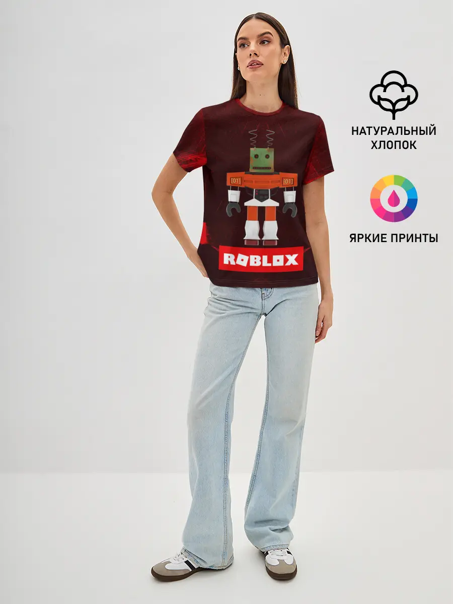 Женская базовая футболка / ROBLOX | РОБЛОКС