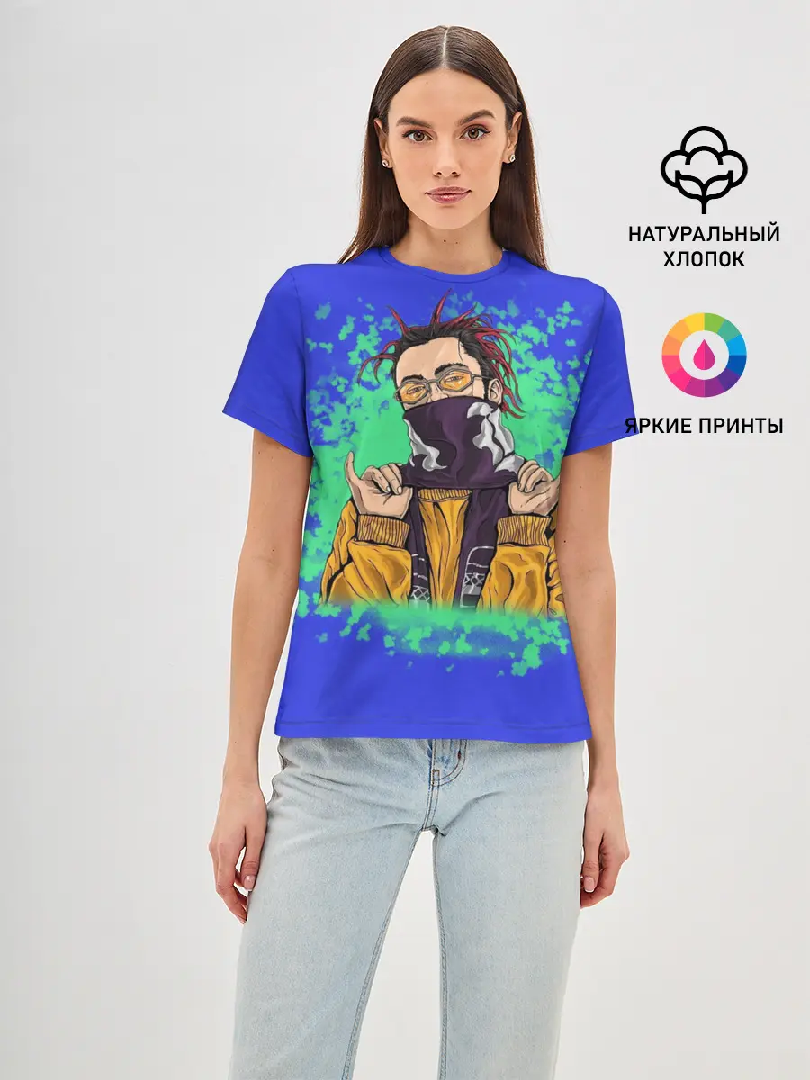 Женская базовая футболка / GONE.Fludd 3D