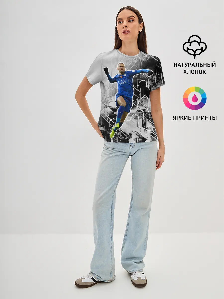 Женская базовая футболка / Прыжок