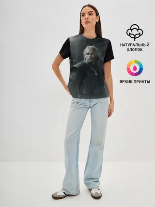 Женская базовая футболка / Ведьмак 2