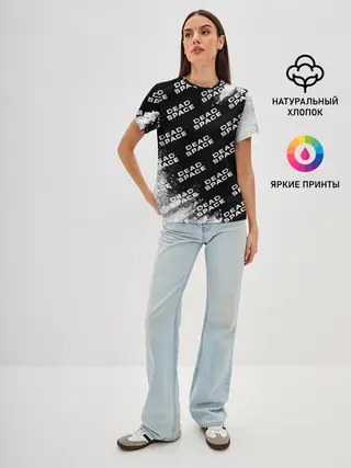 Женская базовая футболка / Dead Space - Exposion