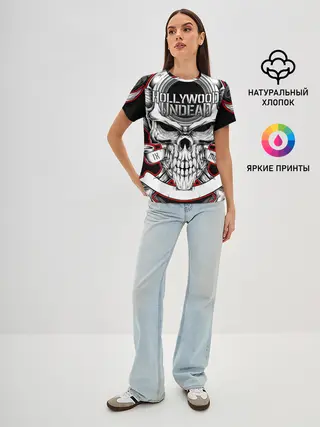 Женская базовая футболка / Hollywood Undead