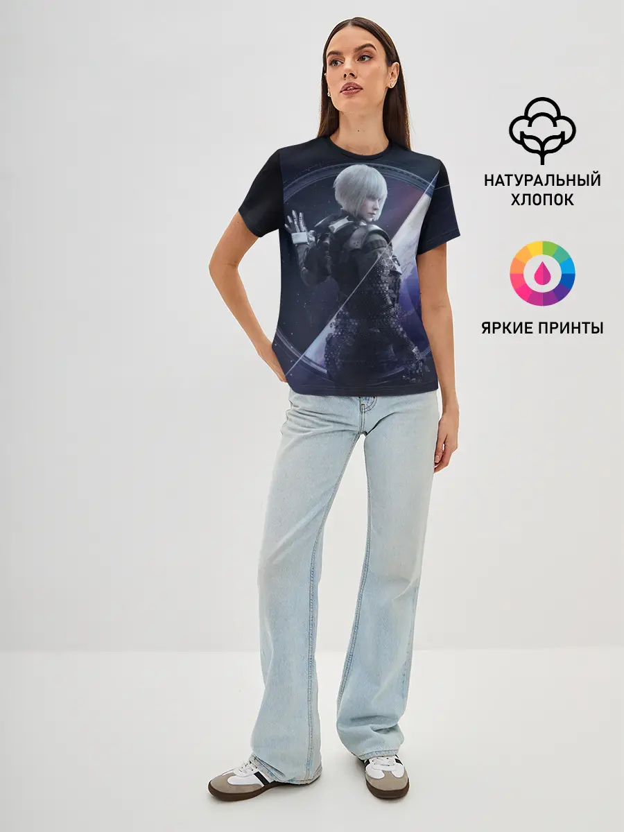 Женская базовая футболка / Rainbow Six Siege - Lana