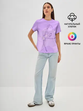 Женская базовая футболка / Гимнастика