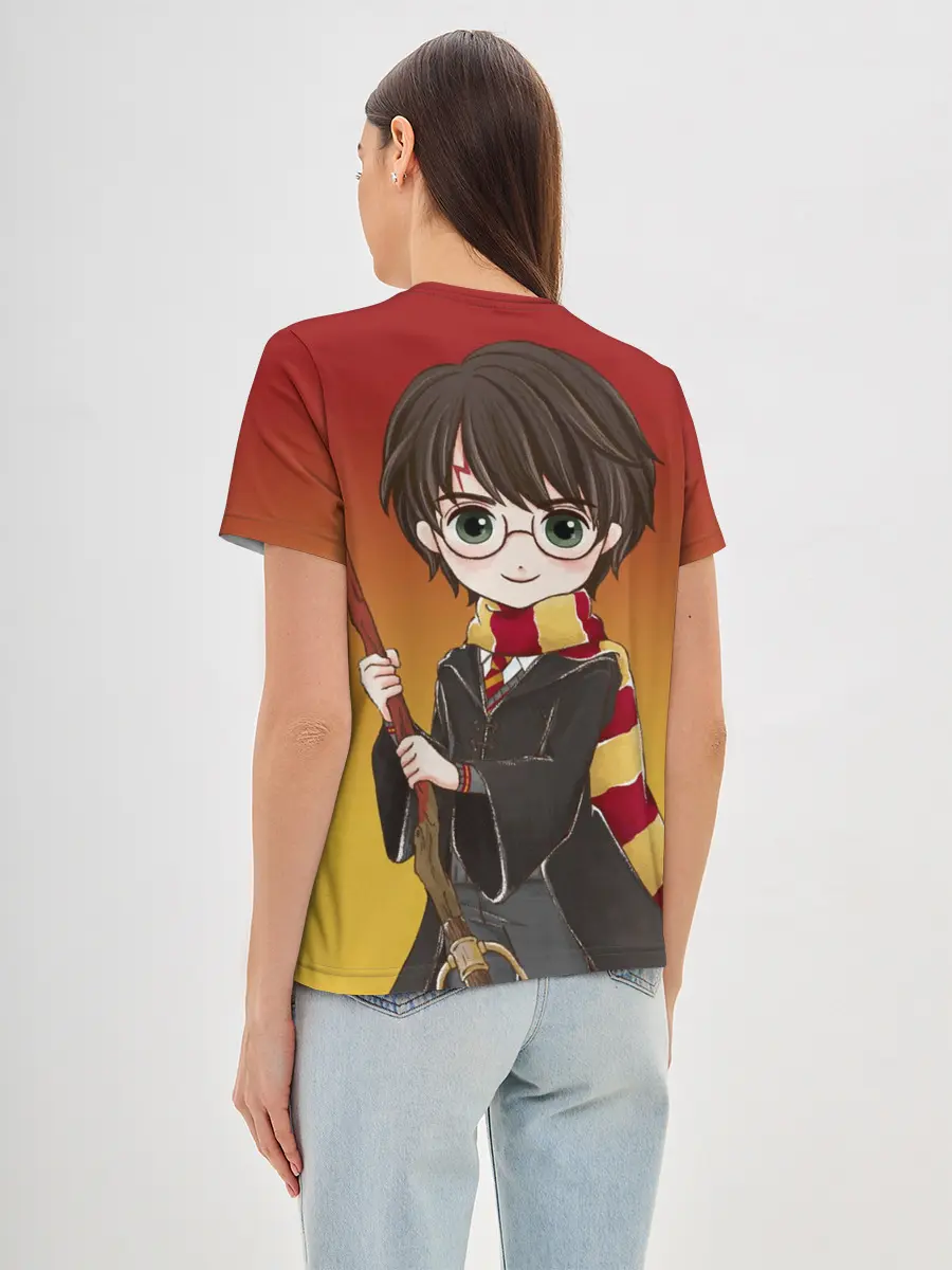 Женская базовая футболка / Гарри Поттер