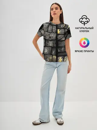 Женская базовая футболка / Dont starve