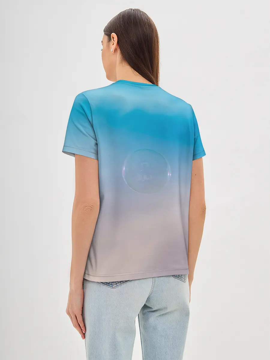 Женская базовая футболка / JENNIE BLACKPINK