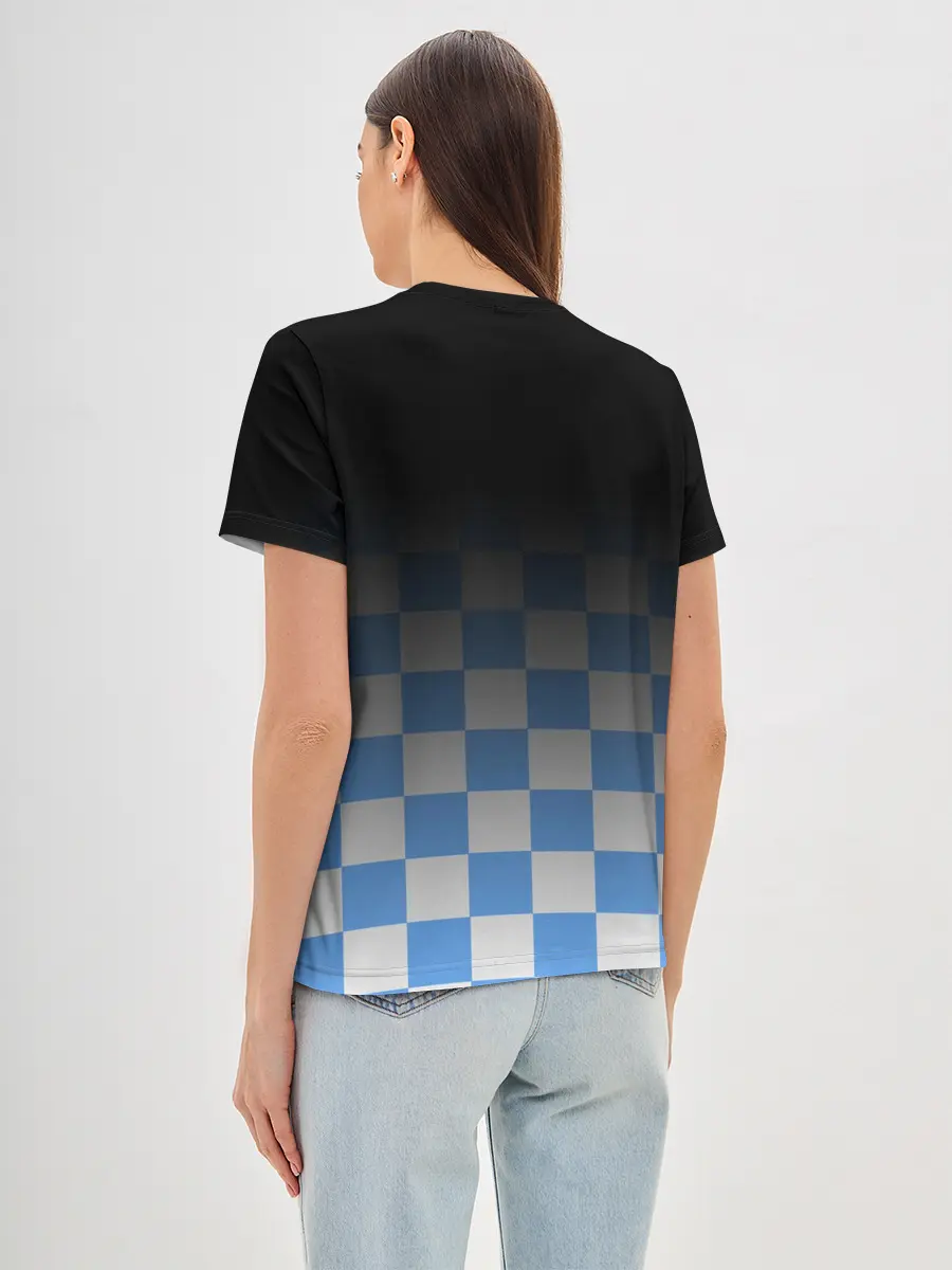 Женская базовая футболка / МАНЧЕСТЕР СИТИ / МАНЧЕСТЕР