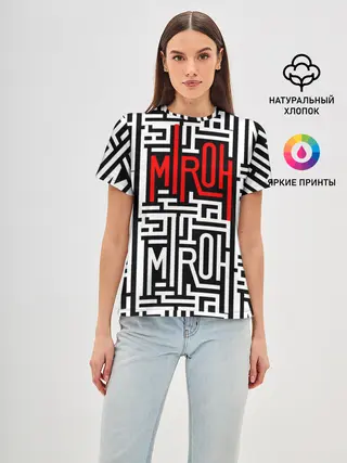 Женская базовая футболка / Miroh - Stray Kids