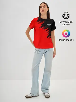 Женская базовая футболка / MAN