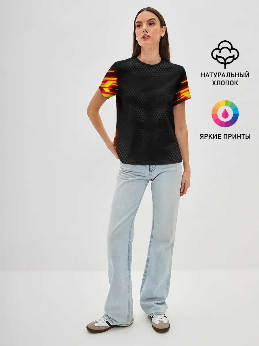 Женская базовая футболка / СТАЛЬНАЯ БРОНЯ