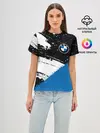Женская базовая футболка / BMW / БМВ