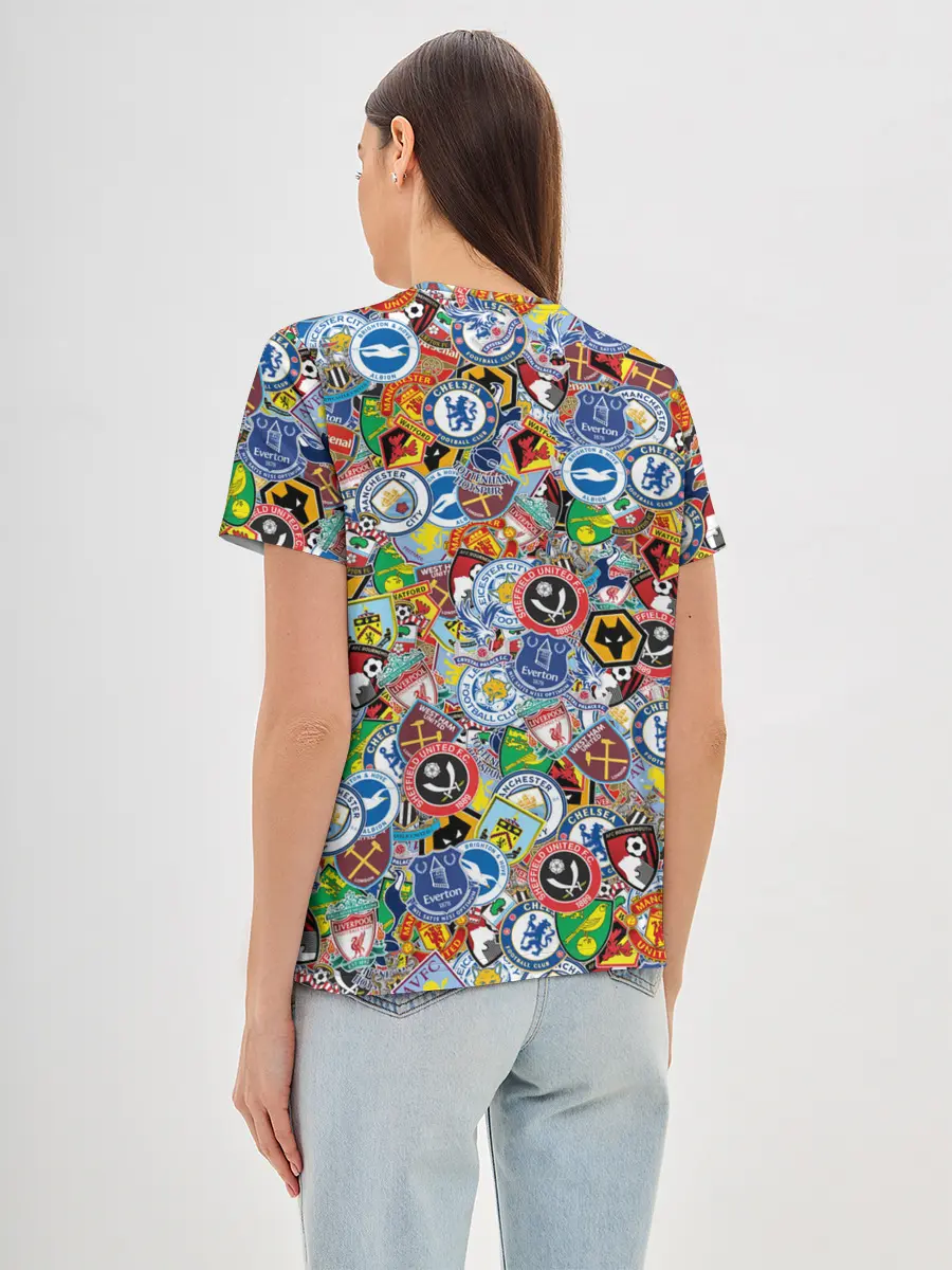 Женская базовая футболка / Английская Премьер Лига