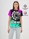 Женская базовая футболка / Blink-182