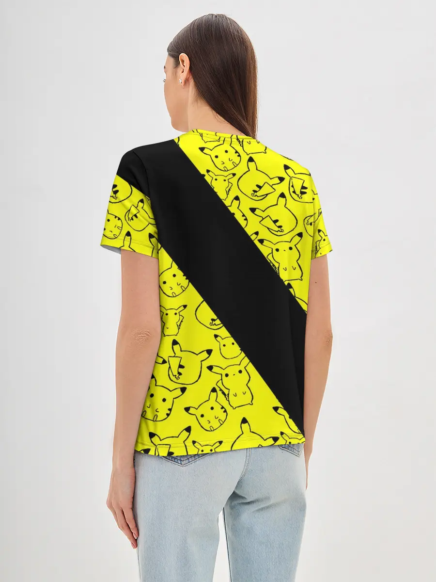 Женская базовая футболка / Пикачу
