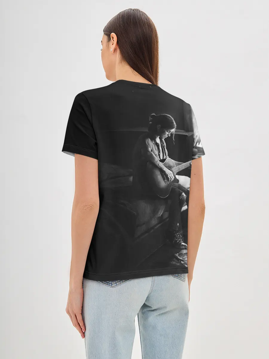 Женская базовая футболка / THE LAST OF US 2 | ОДНИ ИЗ НАС 2 ЭЛЛИ