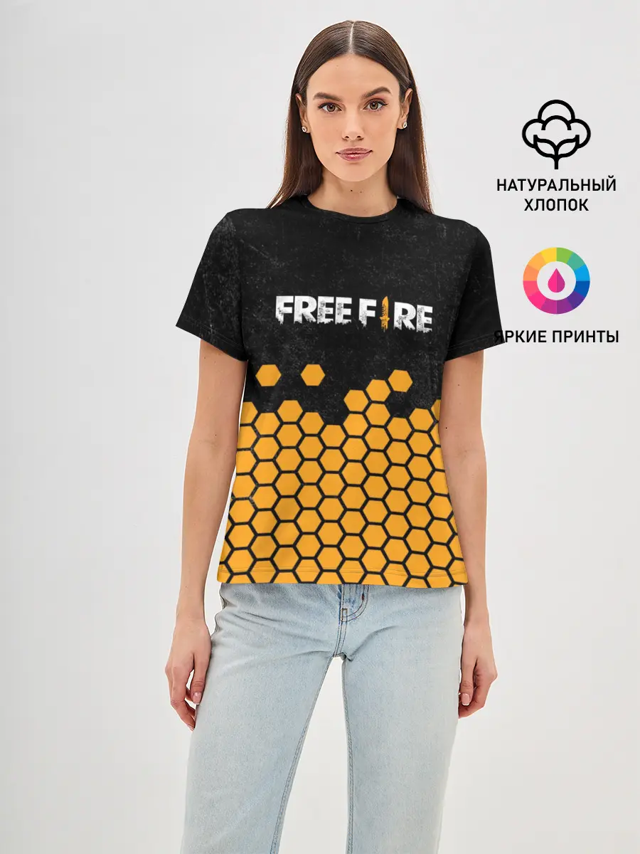 Женская базовая футболка / GARENA FREE FIRE
