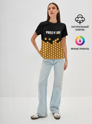 Женская базовая футболка / GARENA FREE FIRE