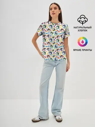 Женская базовая футболка / Хаски