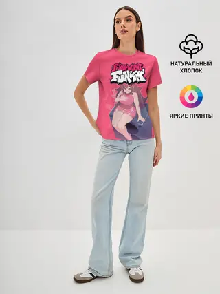 Женская базовая футболка / FNF Girlfriend