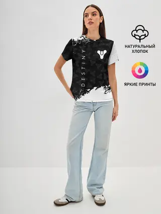 Женская базовая футболка / DESTINY
