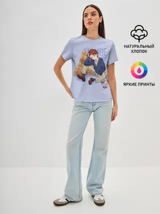 Женская базовая футболка / Momoe Girl