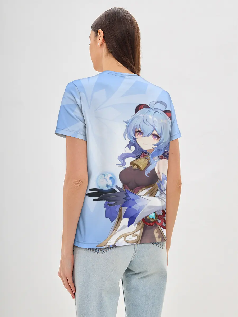 Женская базовая футболка / GENSHIN IMPACT, ГАНЬ ЮЙ