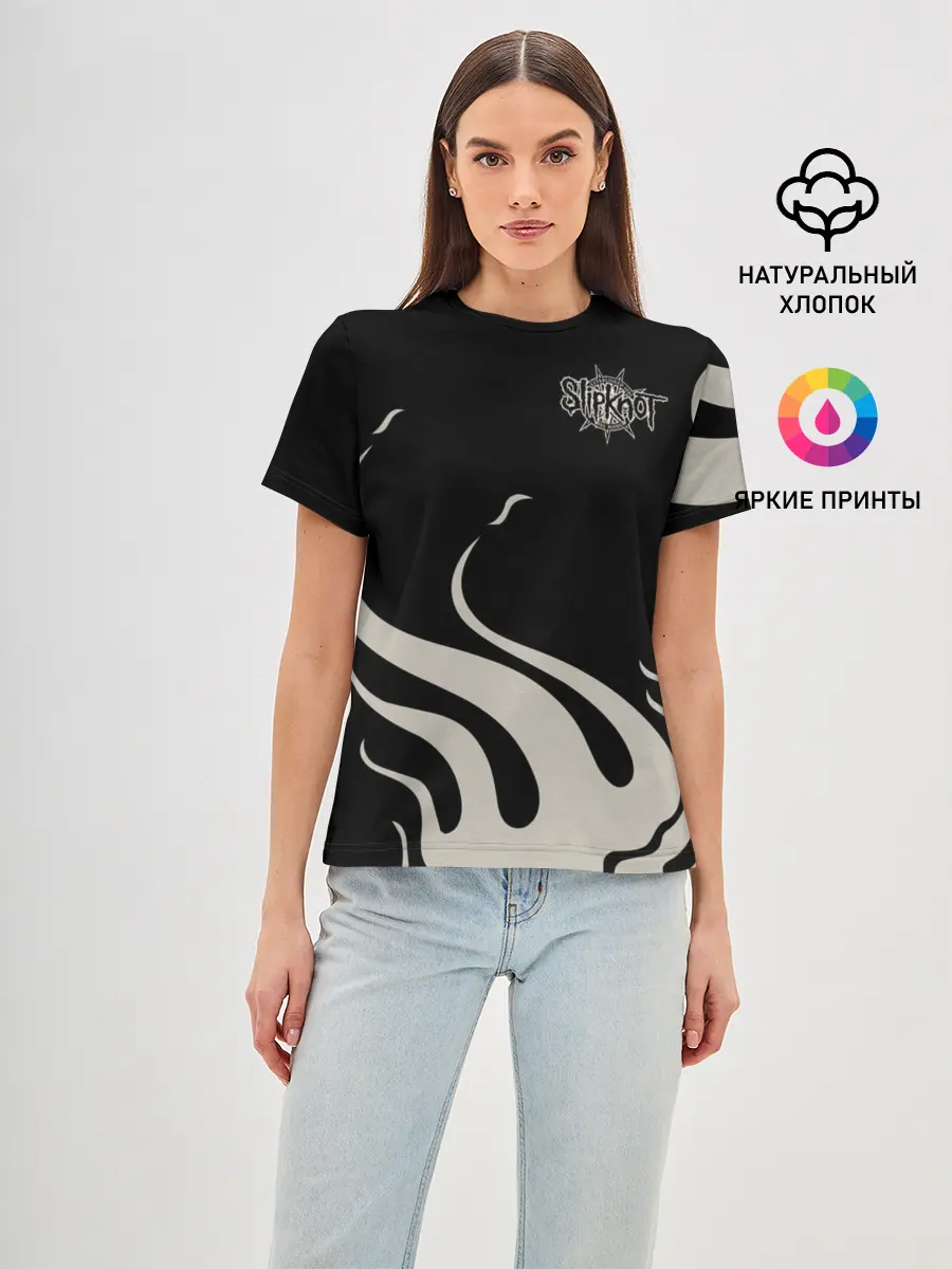 Женская базовая футболка / Slipknot