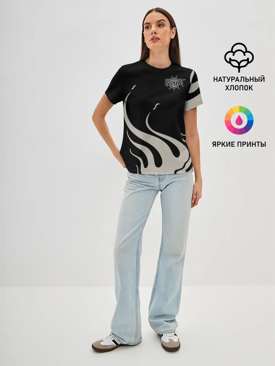 Женская базовая футболка / Slipknot