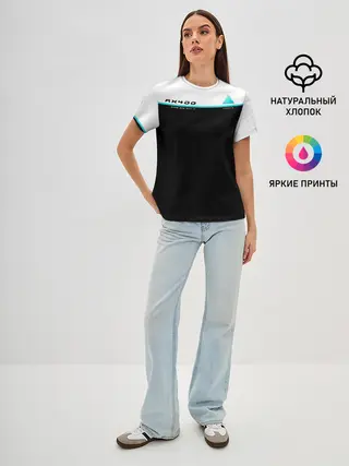 Женская базовая футболка / DETROIT AX400 | ДЕТРОИТ