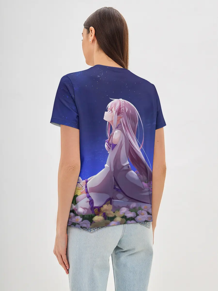 Женская базовая футболка / Sweet dreams of Emilia