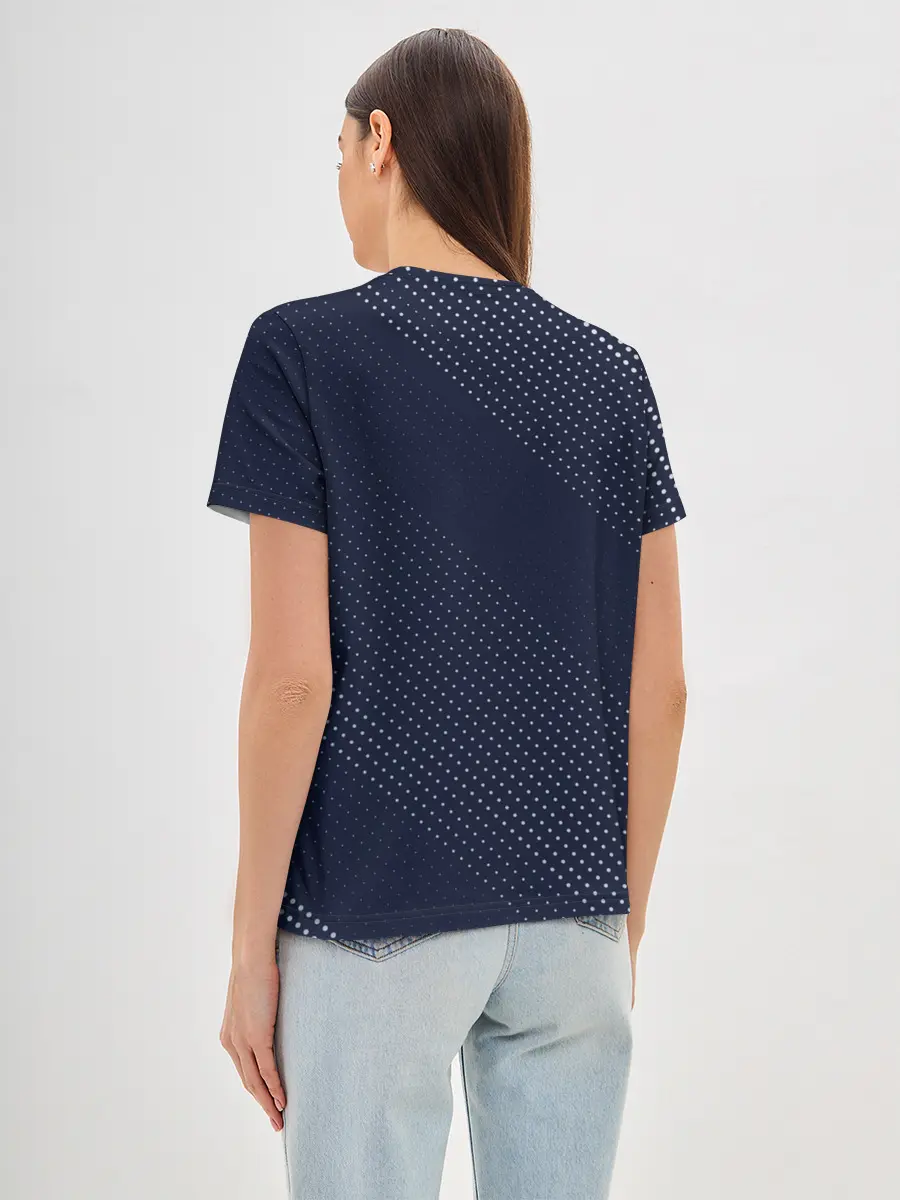 Женская базовая футболка / TESLA / Тесла