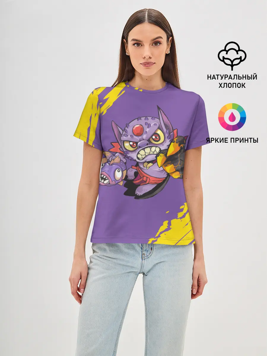 Женская базовая футболка / Лион | Dota 2