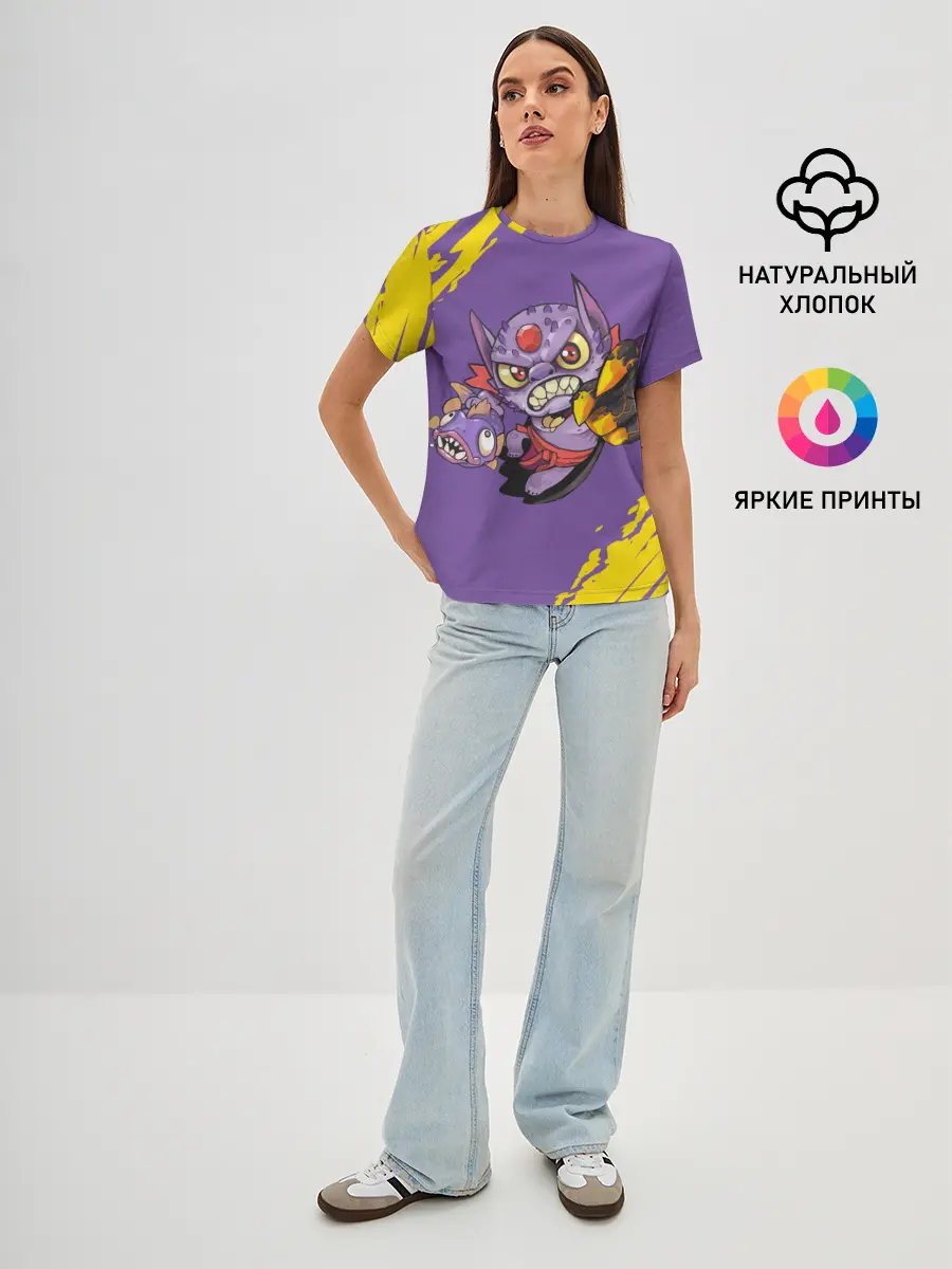 Женская базовая футболка / Лион | Dota 2