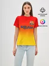 Женская базовая футболка / FC BARCELONA