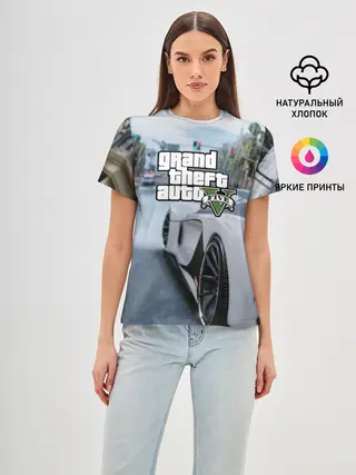 Женская базовая футболка / GTA V