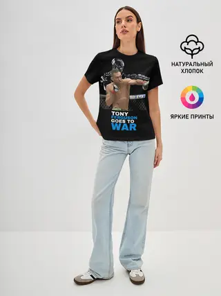 Женская базовая футболка / Tony Ferguson